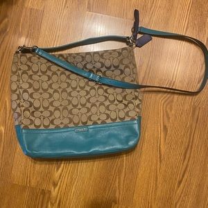Coach large cross body